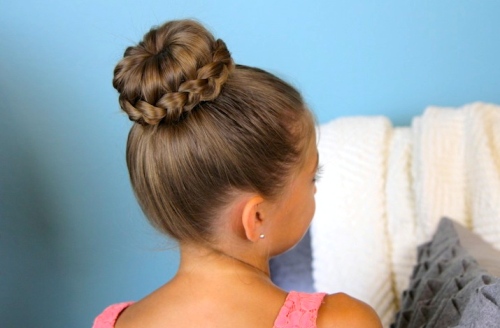 Updo hairstyles with braids 5