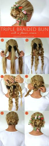 Updo hairstyles with braids 6