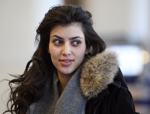 Kim Kardashian without makeup 2