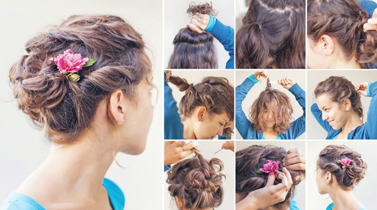 Floral Updo