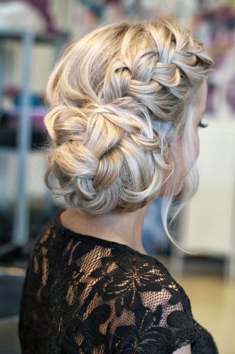 Updo Hairstyles for Medium Hair 6