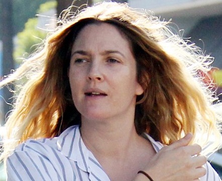 Drew Barrymore without makeup 3