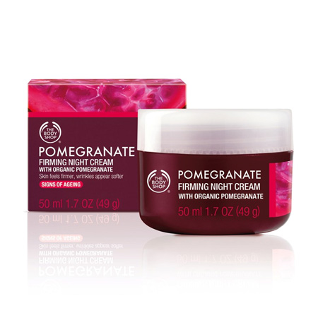 Body Shop Pomegranate Firming Night Cream