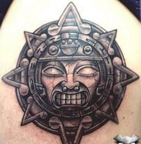 Aztec work of art Tattoo