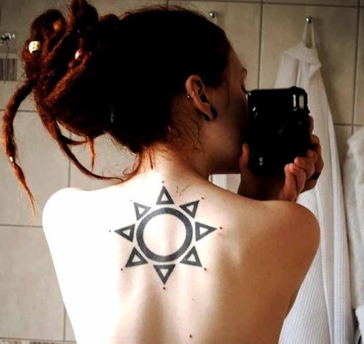 sun tattoo designs