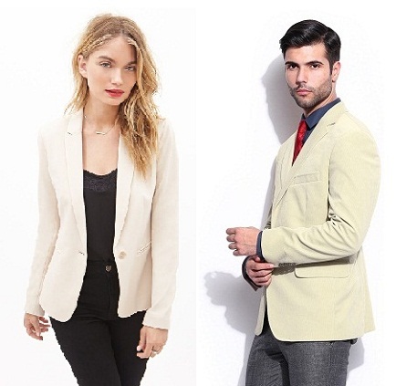 9 Attractive Designs of Cream Blazers in Fashion 2020