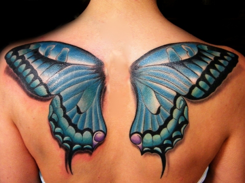 Butterfly Wings Tattoo