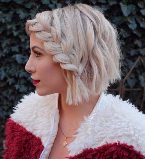 Braided Side Short Wave