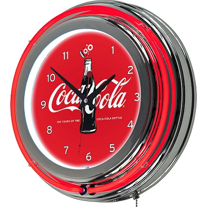 Coco Cola Neon Clock
