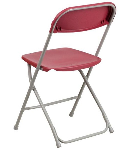 Durable Plastic Pink Folding Chairs