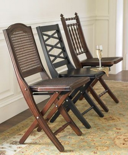 Traditional Wooden Folding Chairs