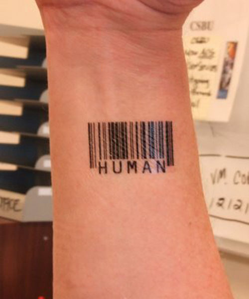 Describing Barcode Tattoos