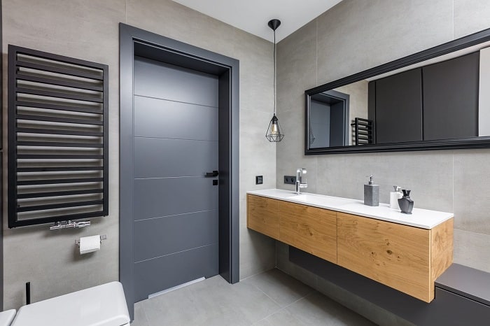 Contemporary Bathroom Doors