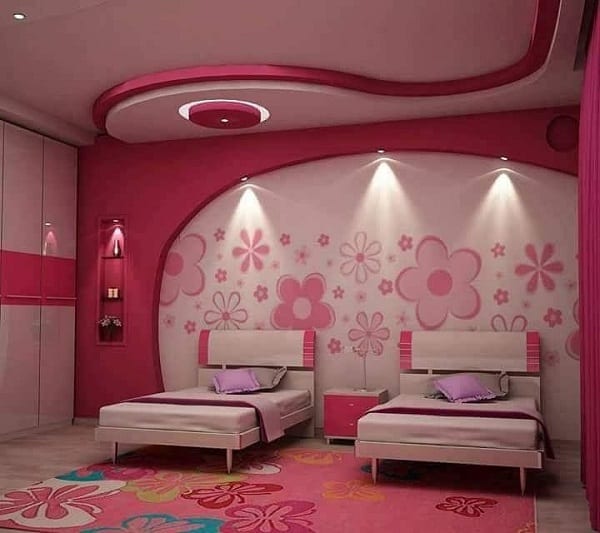 Latest Ceiling Designs for Girls Bedroom