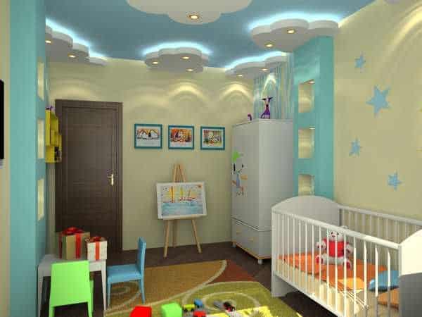 Kids Bedroom False Ceiling