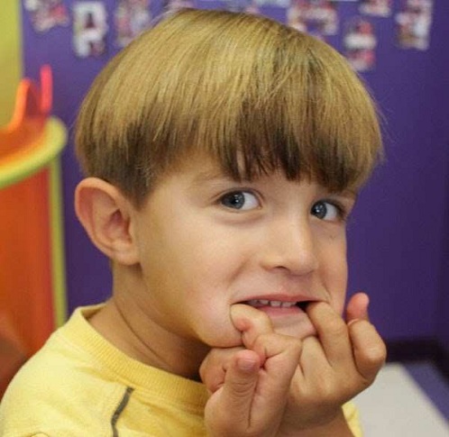 Mushroom Haircut with Normal Straight Look