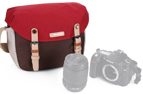 Camera Bag for Women DSLR Camera Bag -11