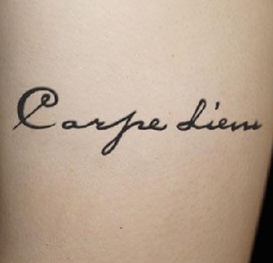 15 Best Carpe Diem Tattoo Designs With Meanings I Fashion Styles