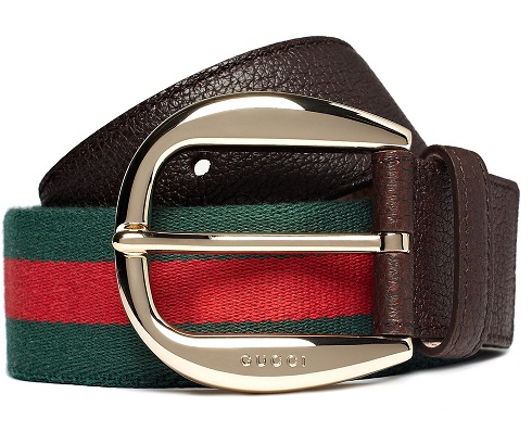 Strip Belt From Gucci