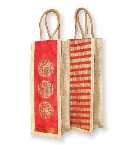 Jute Wine Bags