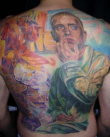 eminem-tattoo-designs-watercolour-eminem-tattoo-with-his-photo-depicted