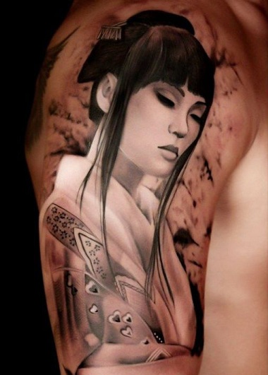 Geisha Tattoo