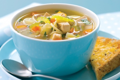 Chicken And Vegetable Soup With Pasta Healthy Food For Kids Recipes