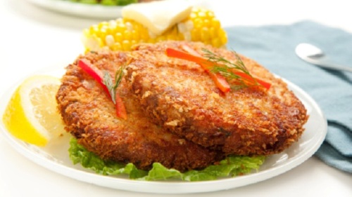 Food Recipes For Children Salmon And Corn Patty 