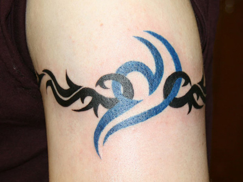 Tribal Libra Tattoo