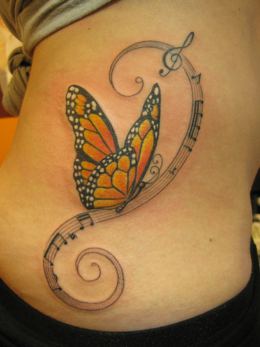 music tattoo images