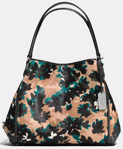 Leaf Print Coach Bags