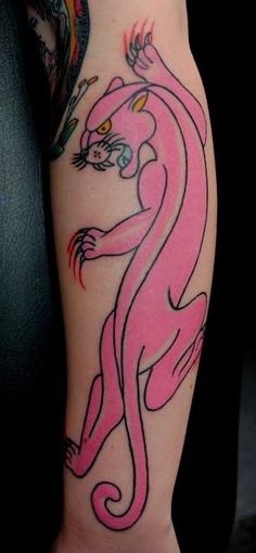 Pink panther Tattoo