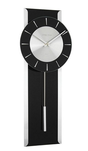 Black Pendulum Clock