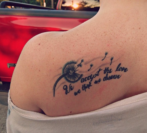 Beautiful quotes Tattoo