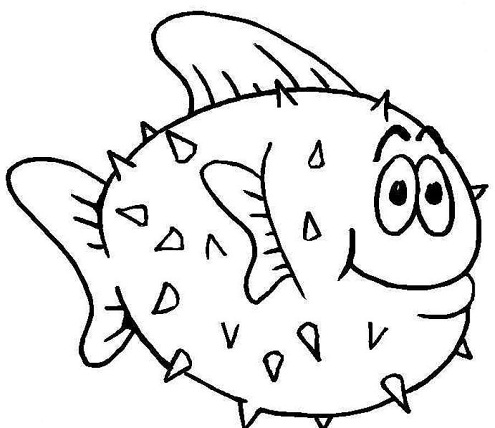 Fish Coloring Pages for Kids