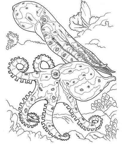 Ocean Animal Coloring Pages