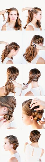 side bun hairstyle9