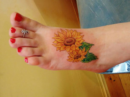 Foot tattoo