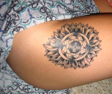 Sunflower tribal