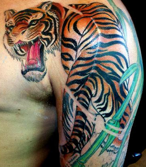 Asian Style Tattoo