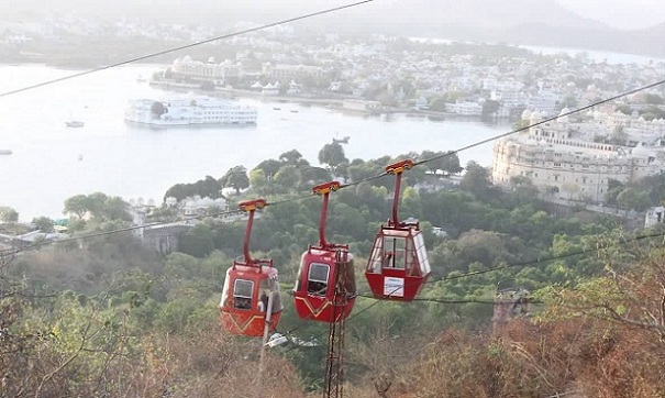 udaipur-rope-way_udaipur-tourist-places