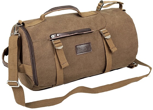 Men Canvas Duffle Gym Bag by E show