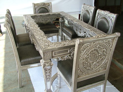 Silver Dining Table Chair