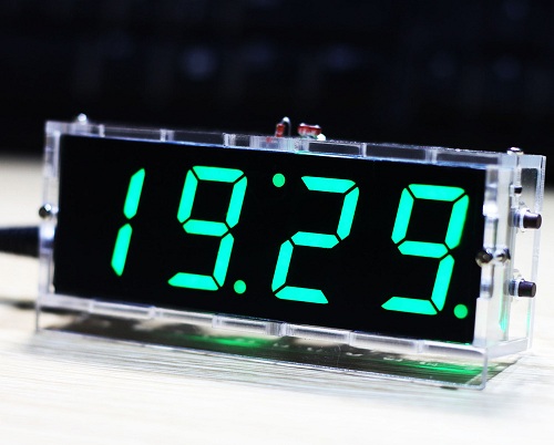 Compact LED Clock