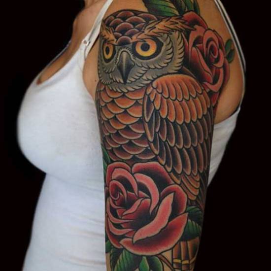 owl tattoo designs 9