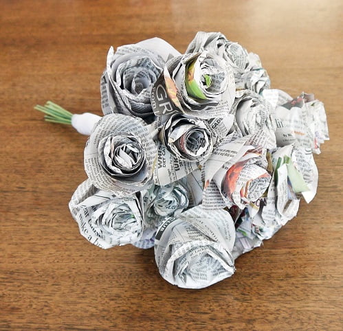 Beautiful Floral Newspapers