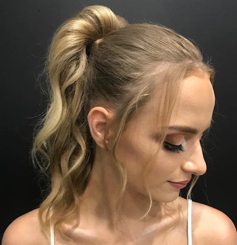 Stylish High Pony Hairstyle for Elegant Looks