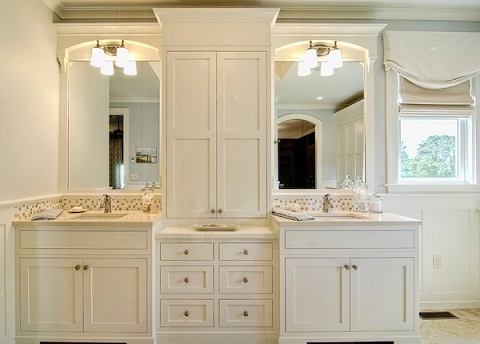 Sophisticated bathroom cabinets