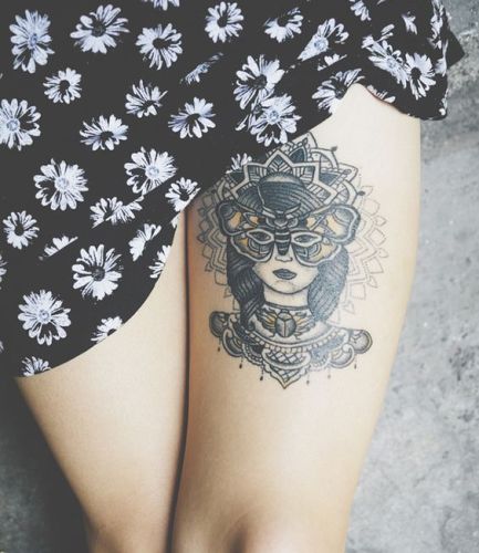 glamour tattoo for women