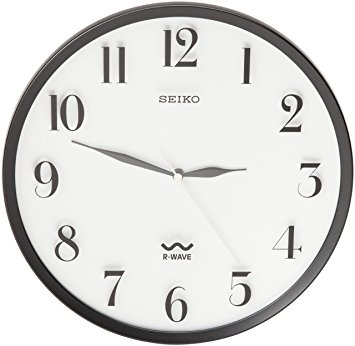 Metallic Silver Atomic Wall Clock